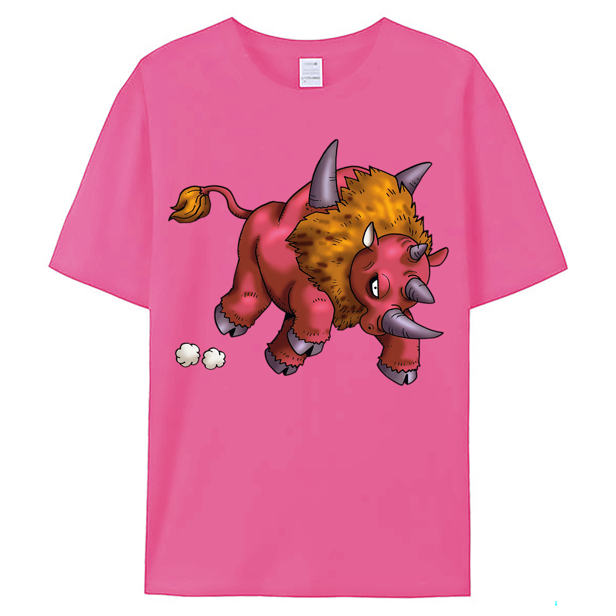 （画像用） ドラゴンクエスト Doragon Kuesuto Dragon Quest レディースカジュアルプリントTシャツ（綿100％）